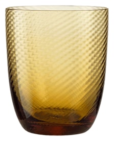 Nason Moretti, Idra glasses, Water glass, amber torse