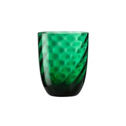 Nason Moretti, Idra glasses, Water glass, lauro green optic twisted