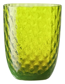 Nason Moretti, Idra glasses, Water glass, acid green balloton