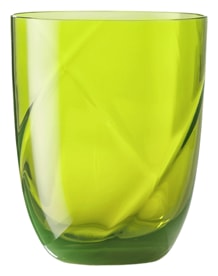 Nason Moretti, Idra glasses, Water glass, acid green lente