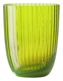 Nason Moretti, Idra glasses, Water glass, acid green rigadin