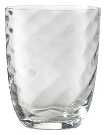 Nason Moretti, Idra glasses, Water glass, clear optic twisted
