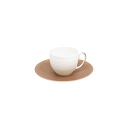 J.L Coquet, Hémisphère Pink Metalliс, Coffee saucer