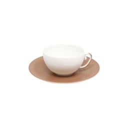 J.L Coquet, Hémisphère Pink Metalliс, Tea saucer