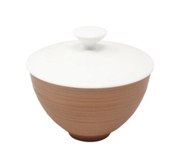 J.L Coquet, Hémisphère Pink Metalliс, Sugar bowl, small