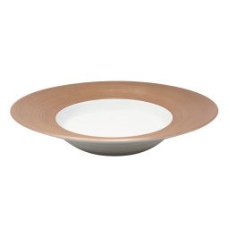 J.L Coquet, Hémisphère Pink Metalliс, Hollow dish with rim