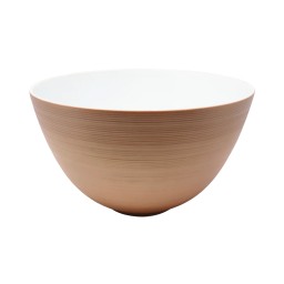 J.L Coquet, Hémisphère Pink Metalliс, Salad serving bowl, maxi