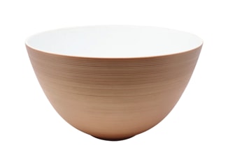 J.L Coquet, Hémisphère Pink Metalliс, Salad serving bowl, medium