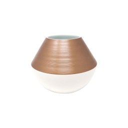 J.L Coquet, Hémisphère Pink Metalliс, Vase, small