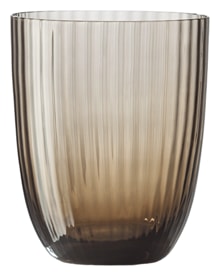 Nason Moretti, Idra glasses, Water glass, brown rigadin