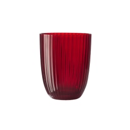 Nason Moretti, Idra glasses, Water glass, red rigadin