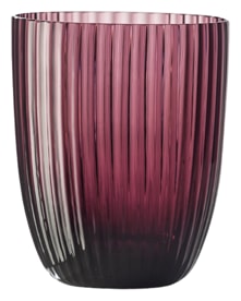 Nason Moretti, Idra glasses, Water glass, violet rigadin