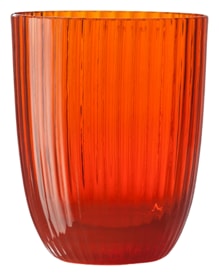 Nason Moretti, Idra glasses, Water glass, orange rigadin