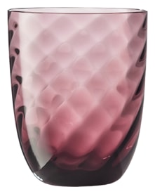 Nason Moretti, Idra glasses, Water glass, violet optic twisted