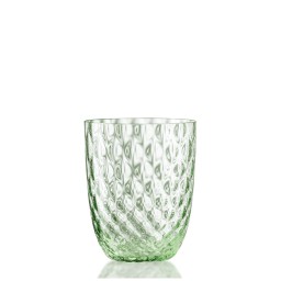 Nason Moretti, Idra glasses, Water glasses set of 6, parfume green
