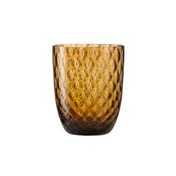 Nason Moretti, Idra glasses, Water glass, bull brown balloton