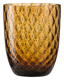 Nason Moretti, Idra glasses, Water glass, bull brown balloton