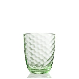 Nason Moretti, Idra glasses, Water glasses set of 6, parfume green