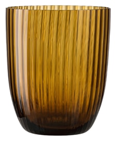 Nason Moretti, Idra glasses, Water glass, bull brown rigadin