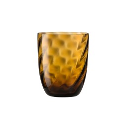 Nason Moretti, Idra glasses, Water glass, bull brown optic twisted