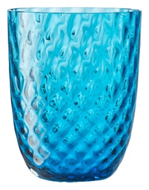 Nason Moretti, Idra glasses, Water glass, turquoise balloton