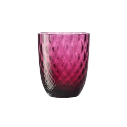 Nason Moretti, Idra glasses, Water glass, ruby balloton