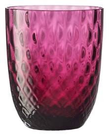 Nason Moretti, Idra glasses, Water glass, ruby balloton