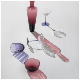 Nason Moretti, Idra bowls, Bowls set of 6, violet