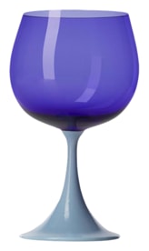 Nason Moretti, Burlesque glasses, Borgogna glass, blue