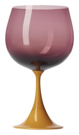 Nason Moretti, Burlesque glasses, Borgogna glass, violet