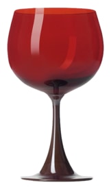 Nason Moretti, Burlesque glasses, Borgogna glass, red