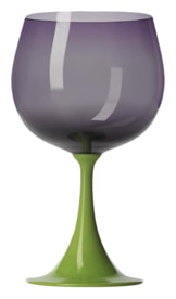 Nason Moretti, Burlesque glasses, Borgogna glass, periwinkle