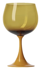 Nason Moretti, Burlesque glasses, Borgogna glass, brown