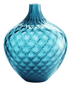 Nason Moretti, Samarcanda vases, Medium turquoise vase