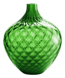 Nason Moretti, Samarcanda vases, Medium pino green vase