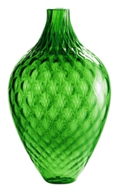 Nason Moretti, Samarcanda vases, Large pino green vase