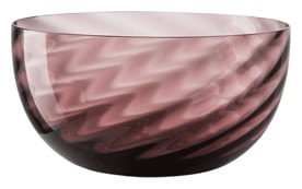 Nason Moretti, Idra bowls, Bowl violet, optic twisted