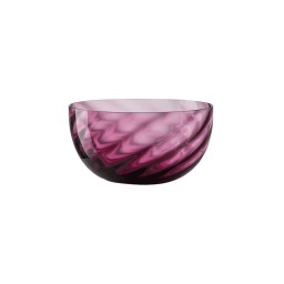 Nason Moretti, Idra bowls, Bowl ruby, optic twisted
