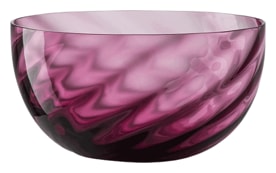 Nason Moretti, Idra bowls, Bowl ruby, optic twisted
