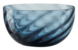 Nason Moretti, Idra bowls, Bowl avio blue, optic twisted