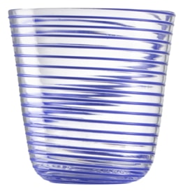 Nason Moretti, Twist glasses, Wine glass, blue
