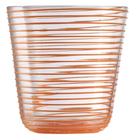 Nason Moretti, Twist glasses, Wine glass, orange