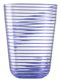 Nason Moretti, Twist glasses, Highball, blue