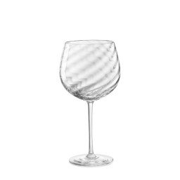 Nason Moretti, Tolomeo glasses, Red wine glass, optic twisted