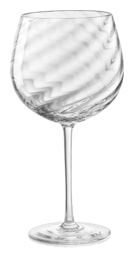 Nason Moretti, Tolomeo glasses, Red wine glass, optic twisted