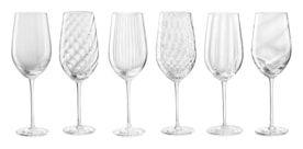 Nason Moretti, Tolomeo glasses, White wine glasses set of 6