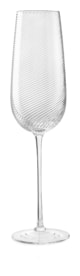 Nason Moretti, Tolomeo glasses, Flute glass, torse