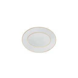 Fürstenberg, Carlo gold, Oval platter, small