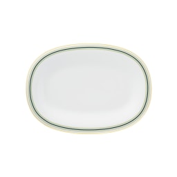 Fürstenberg, Fluen heritage green, Oval platter, small