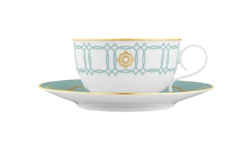 Fürstenberg, Carlo este, Tea cup and saucer